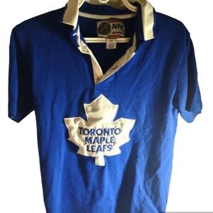 Official NHL Toronto Maple Leafs Blue Polo Shirt